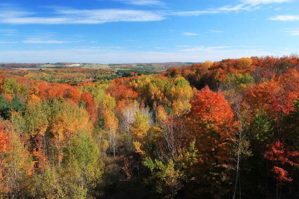 fall colors Northern Michigan